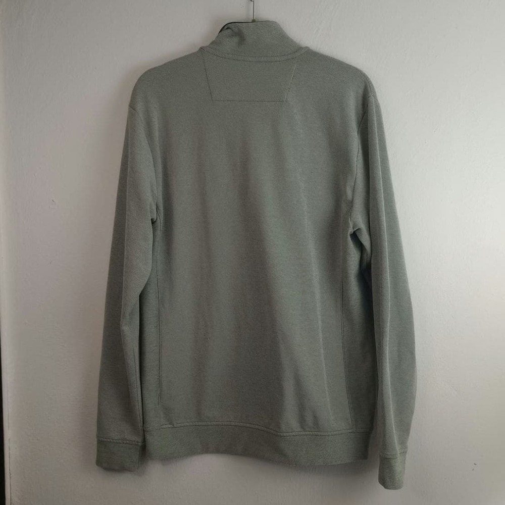 Vineyard Vines Mens Midtown Quarter-Zip Pullover Sweater Gray Size Small - Picture 2 of 9